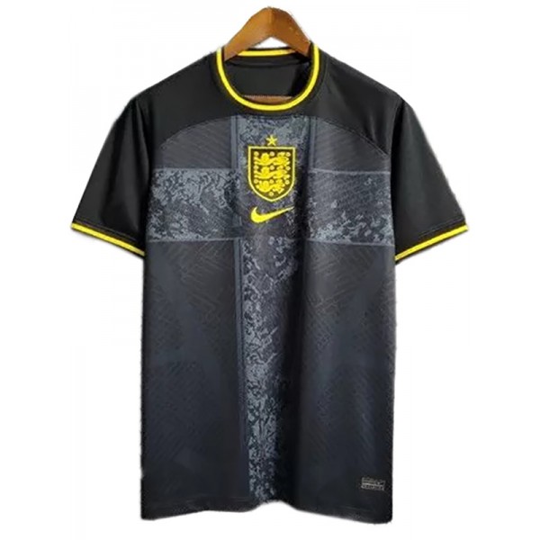 England special jersey soccer uniform men's black football kit tops sports shirt 2024